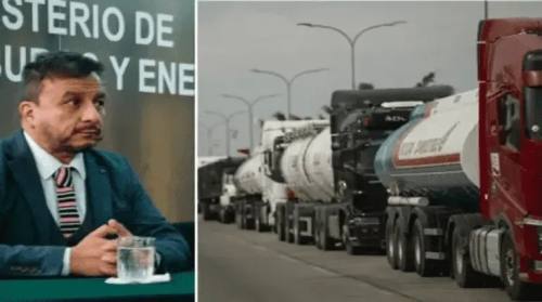 Ministro denuncia desvío de hasta el 40% de cisternas de combustible antes de llegar a destino final