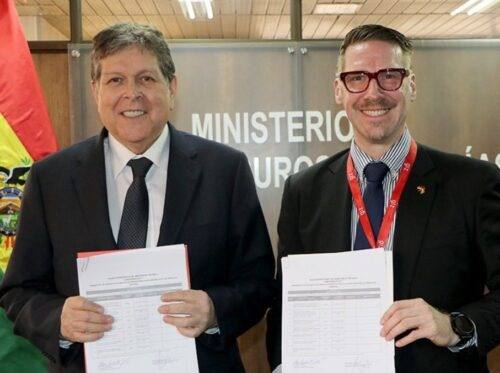 Bolivia y Alemania aprueban plan de asistencia técnica para impulsar la diversificación energética