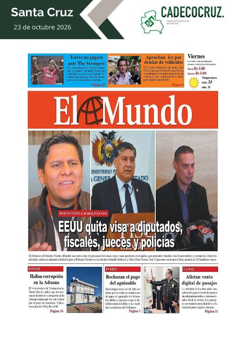 Portadas de hoy