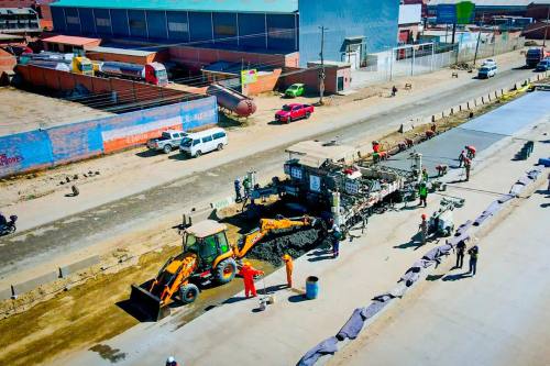 Reactivan obra de Bs 300 MM para ampliar a 8 carriles un tramo de vía La Paz-Oruro