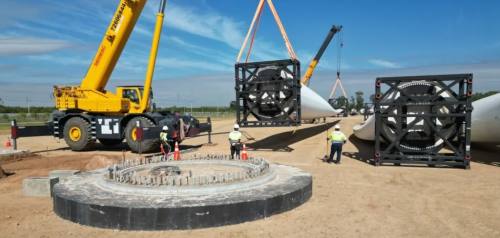 Obras del Parque Eólico Warnes II supera el 84% de avance