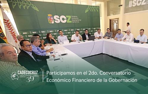 Participamos en Segundo Conversatorio Económico Financiero de la Gobernación