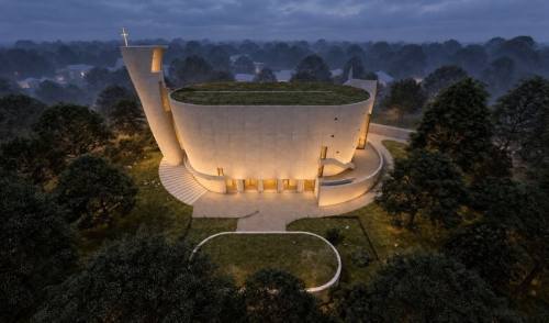 La futura iglesia de Neratovice se imprimirá en 3D