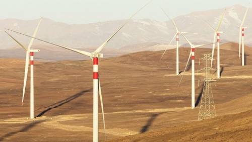 Chile inauguró su parque eólico más importante: tiene 140 aerogeneradores