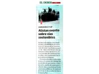 CADECOCRUZ Y CAF Alistan evento sobre vÃ­as sostenibles