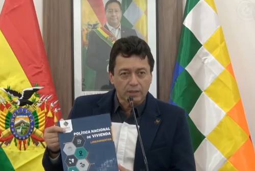 El Gobierno destina Bs 100 MM para la reconstrucción de viviendas afectadas por lluvias