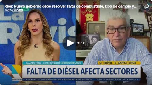 Exministro: “El próximo Gobierno tiene que venir con $us 5.000 millones para resolver el primer año