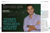 Presidente de CADECOCRUZ en Revista EDIFICA de Energy Press