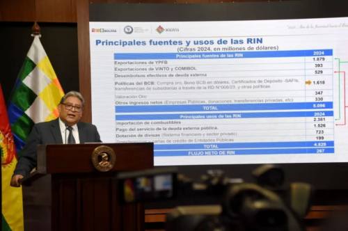 Ex ministro advierte que pignorar las reservas de oro es inconstitucional y vulnera las leyes