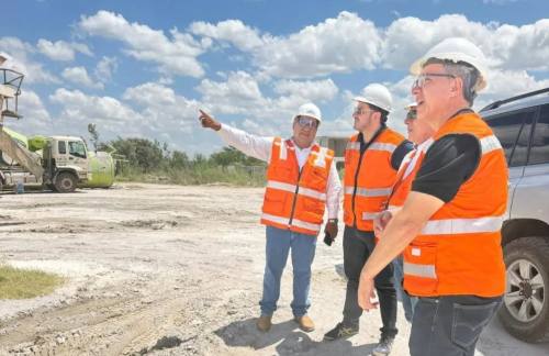 Doble vía Santa Cruz–Warnes registra un avance físico del 34%