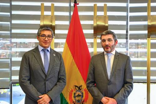 Bolivia y Francia analizan posibilidades de cooperación bilateral con un nuevo enfoque
