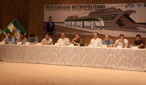 Instituciones técnicas aportarán al proyecto del Tren Urbano Metropolitano