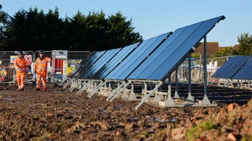 La prueba de energía solar e hidrógeno de un contratista británico reduce el uso de diésel en 20.000