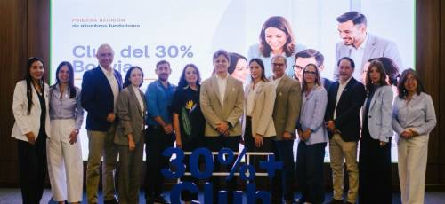 SOBOCE se suma como empresa fundadora al “Club 30% + en Bolivia”, iniciativa global que impulsa el l