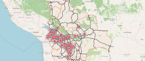 Este jueves arranca con más de 60 puntos de bloqueo en seis departamentos
