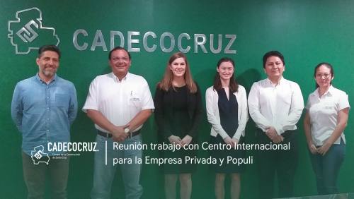 Reunión trabajo con Centro Internacional para la Empresa Privada y Populi