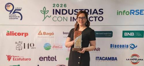 SOBOCE recibe el reconocimiento “Industrias con Impacto 2026” de la Cámara Nacional de Industrias e 