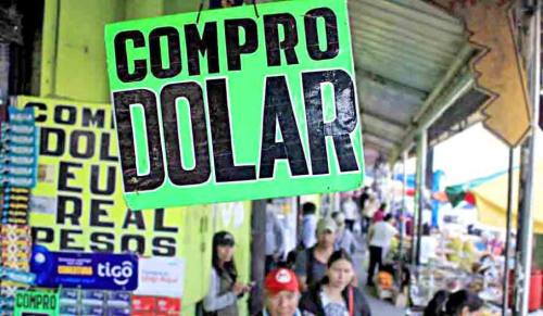 El dólar paralelo está más caro en Santa Cruz que en Sucre