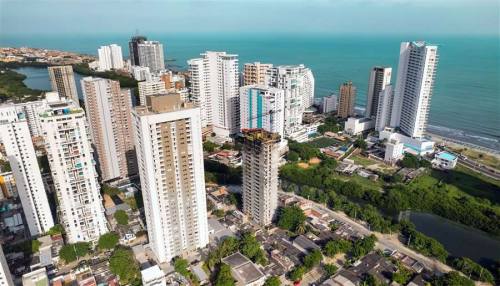 Un rascacielos colombiano exhibe una técnica de construcción avanzada