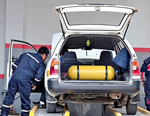 Un 8% del parque automotor de Bolivia migró a GNV en 25 años