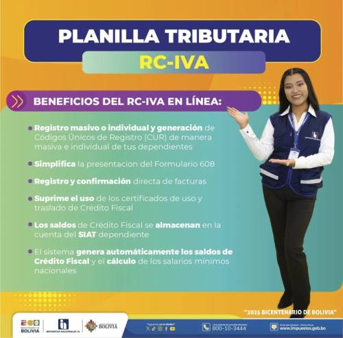 SIAT en línea transfiere saldo de crédito fiscal de dependientes