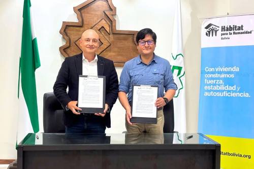 Cadecocruz y Hábitat para la Humanidad sellan alianza para impulsar construcción sostenible