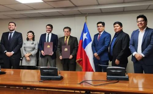 Bolivia y Chile sellan acuerdo para fortalecer cooperación energética