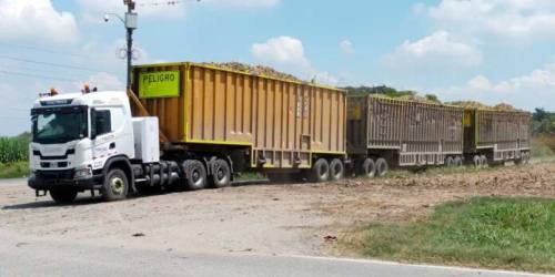 Cerca del 50% del transporte pesado está parado por escasez de combustibles