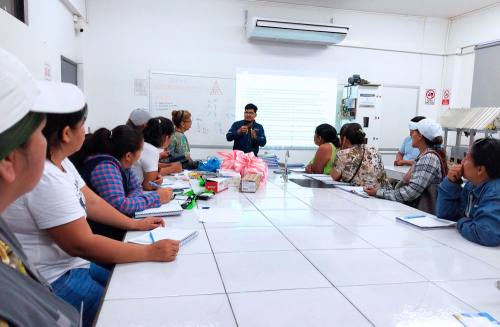 Mujeres constructoras se capacitan en electricidad