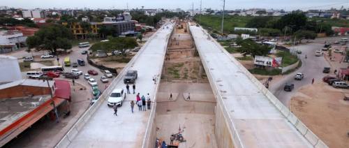 Constructores preocupados por la baja inversión en obras públicas